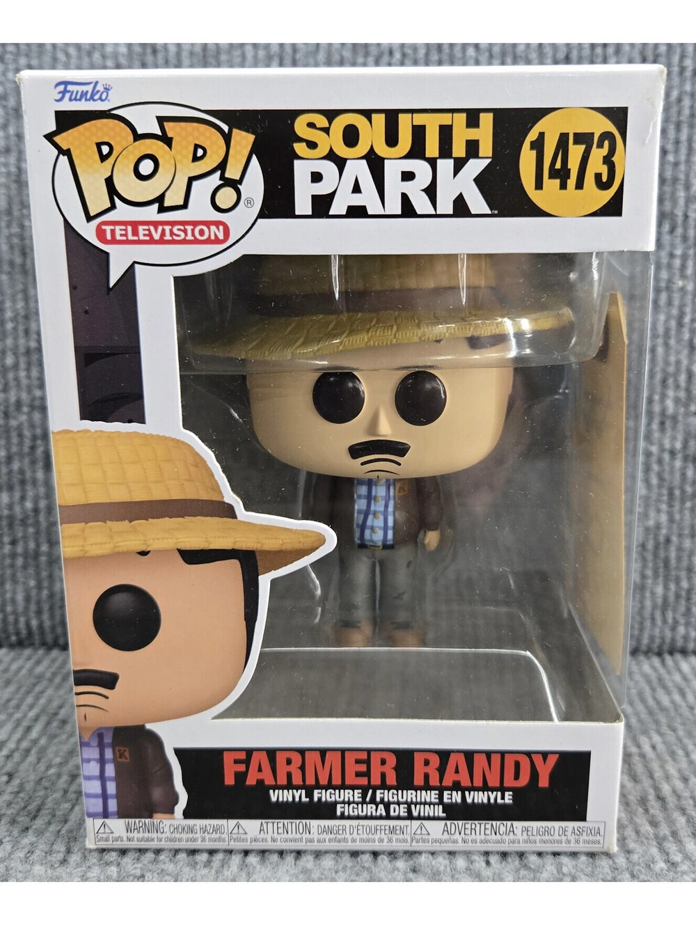 Funko Pop! South Park Farmer Randy #1473 Vinyl Figure Boxed